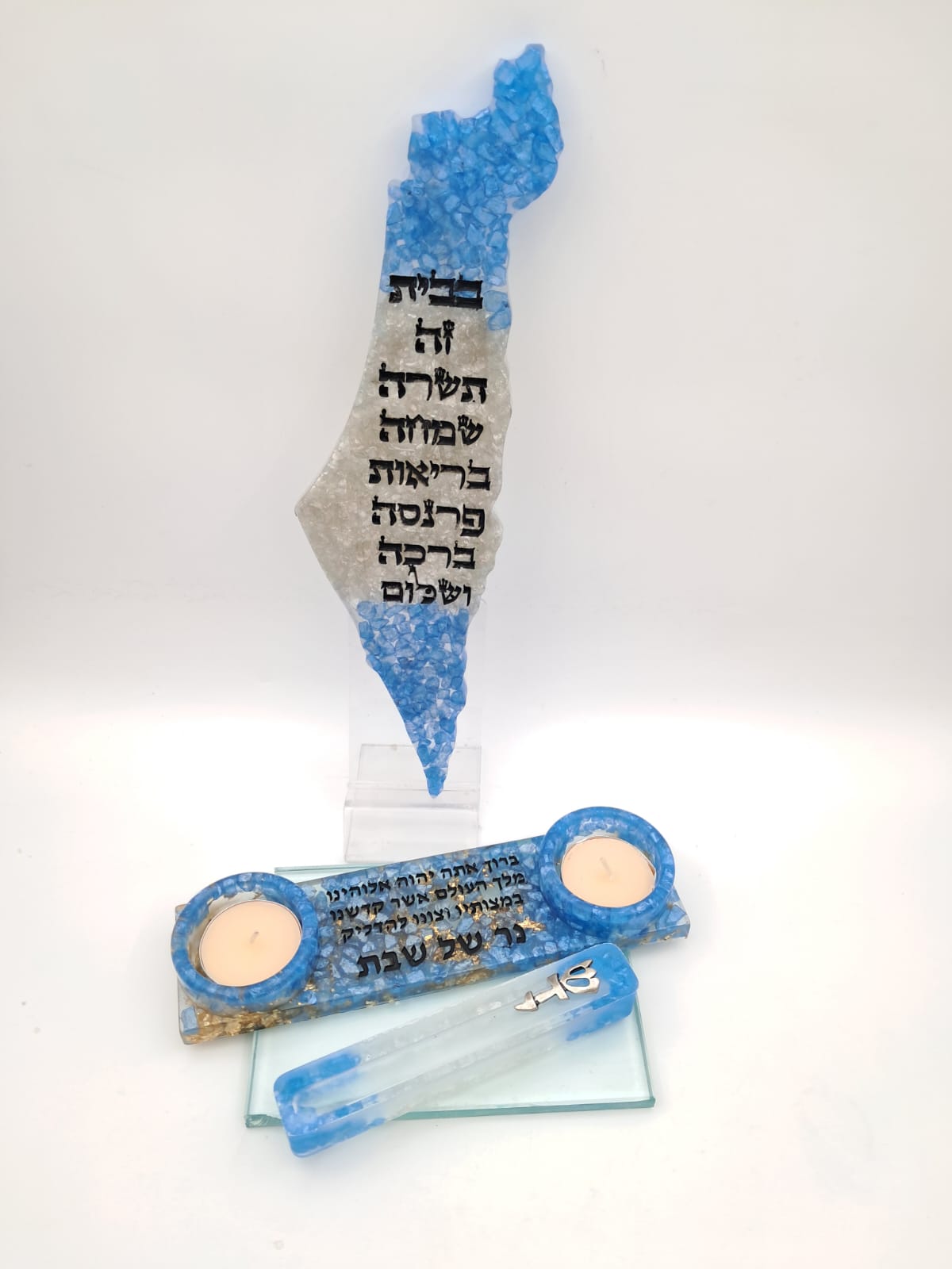 מוצרים מאפוקסי – קולקציית "כחול לבן"